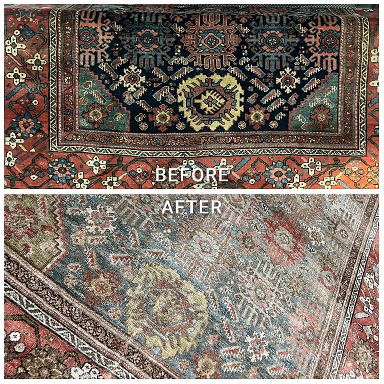 Antique Wash Rug, Rug Color Overdye, Rug Dyeing, Distress Rug, Vintage Rug
